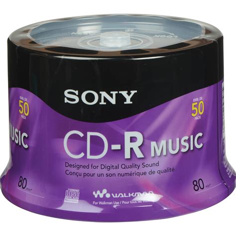 sony cd r music discs.